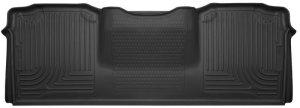 Dodge Ram 3500 Floor Mats - Rear - Husky Liners - WeatherBeater - Black - 2010